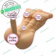 Promo Sex Toys Wanita Doll Big 1/2 Body Pria Boneka Silikon Premium