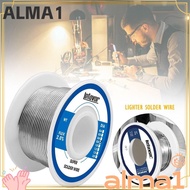 ALMA Low Temperature Welding Wire, 20g 50g 100g 0.8 1.0mm Low-melting  Corel Solder, Universal FLUX 