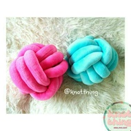 The BALL 3 Knots | Knot pillow | Knot Pillow | Thread Pillow | Decorative Pillow