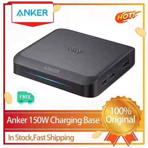 2026 New Arrival！Anker Prime Charging Base 150W Fast Charging 3-Port GaN Charger USB C for Prime Pow