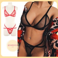 [NL] LINGERIE BIKINI SET WANITA PEREMPUAN PREMIUM LINJERI CD KOLOR BH BRA SEXY SEE PAKAIAN DALAM DAL