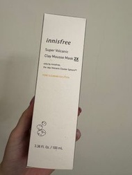 Innisfree超級火山泥毛孔慕斯面膜