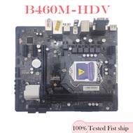 For ASROCK B460M-HDV Motherboard 64GB HDMI LGA 1200 DDR4 Micro ATX B460 Mainboard Tested
