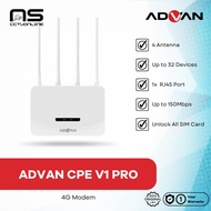 Modem Wifi Router 4G Advan CPE V1 Pro Unlock All Operators Original