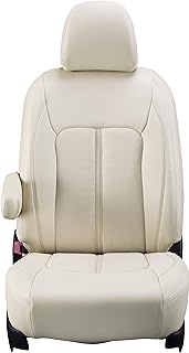 Clazzio ET-1511 Seat Covers, Alphard/Vellfire, 20 Series, ANH20W/GGH20W, 7-Seater, G's Exclusive Sports Sheet, Premium Genuine Leather, Center Leather, Ivory