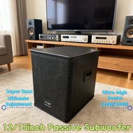 15/12 inch Professional Subwoofer 200W/120W Stage Performance Subwoofer Passive Subwoofer Outdoor We