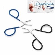 SHANHAI Cable Tie Opener, Stainless Steel Bent Tip Zip Tie Remover, Zip Tie Tool Silicone Handle Com