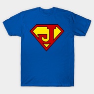 Vintage Superhero Symbol Letter T-Shirt Authentic Cotton 1 Wrinkle Resistant y2k Plain Color S-5XL