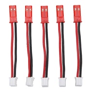 toshwsg PH2.0 2P to JST Adapter Cable Male RC Battery Extension Cord for Axial SCX24 1/24 Tracked Ve