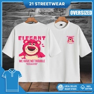 Oversized Tshirt EIEGANT Oversized shirt man 100% Cotton Men Baju t shirt