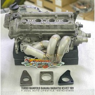 Banana Turbo Manifold Stainless Steel YRV K3-VET MYVI 3MM VF33 TD04L