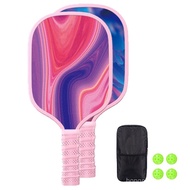 Pickleball Paddle Set Fiberglass Pickleball Sports Beginner's Racket USAPA Standard