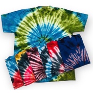 BIG SIZE T- Shirt Tie Dye S to 6XL Plus Size & Regular Size  Unisex 100% Cotton