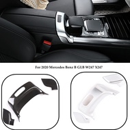 Car Center Console Armrest Box Switch Cover Trim Sticker Interior  Accessories For Mercedes Benz B G
