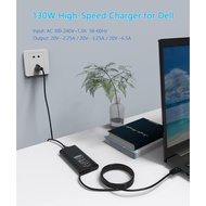130W Laptop Charger USB C for Dell XPS 15 9500 9510 9520 9530 XPS 17 9700 9710 9720 9730 Precision 5