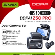 🔧🔥DDPAI DRIVING RECORDER Z50 PRO 4K F/R+GPS  FUSE HARDWIRE DASHCAM🔥🔥