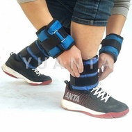 YUANTA ถุงทรายถ่วงน้ำหนัก สำหรับข้อมือ ข้อเท้า 1 คู่ ถุงทรายถ่วงขา ถ่วงน้ำหนัก กระสอบทรายรับน้ำหนักข