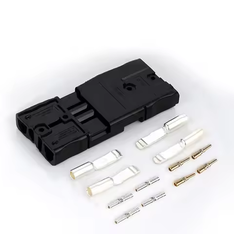 1PCS 75A For Anderson Socket 600V SBS75X Bipolar Plug Lithium Battery Connection Plug For Electric F