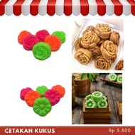 MAWAR MATAHARI COMPLETE Plastic Mold Apem Rose Sun Talam Cacing Plastic Mold Layer Cake Mold Mochi C