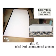 Big Besar Polyfoam Sheet 4ftx8ft - Big Polystyrene foam Sheet/Polyfoam Board/Gabus Putih/Big Craft B