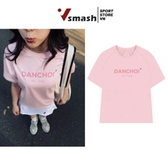 Vsmash Sportwear Men's and Women's Badminton T-shirt – “DANCHOI Badminton” pattern | Baby Cotton Fab