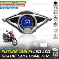 Honda Future Wave 125i Fi 125r 125s Digital Meter Speedometer Motorcycle Motor Moto Motosikal Kelaju