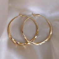 Plain Hoop Big Earrings Earrings Design Classy Earrings Earrings Exaggerated