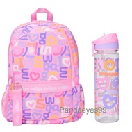 Smiggle Smiggler Pink Backpack Lunchbox Pencil Case Drink Up Bottle