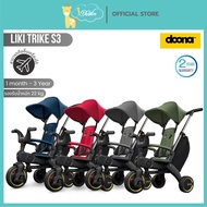 Doona LIKI Trike S3 Baby Stroller Tricycle Small Foldable Bicycle Take It On The Plane