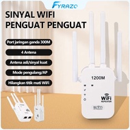 Wifi Repeater 4TX 300m Wifi Wireless Range Extender Router wifi extender penguat wifi