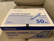 Terumo Syringe Luer Lock 50mL 20支 螺絲頭 皮下水