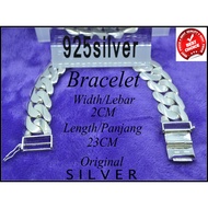 Bangle Silver for men 925s (Lebar2cm)(Dewasa Rantai Tangan)