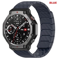 สายคาร์บอนไฟเบอร์แม่เหล็กสําหรับ Huami Amazfit T-REX 3 สายนาฬิกาสร้อยข้อมือ Solo Loop สําหรับ amazfi