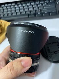 Samyang 12mm f/2.0 NCS CS Lens for Sony E-Mount (APS-C) with hoya hmc uv(c) filter