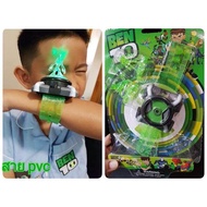 นาฬิกา ben 10 นาฬิกาแปลงน่าง รุ่น2ตัว สาย pvc กันขาด . .