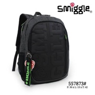 Smiggle Black for Boys Backpack (B90)