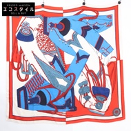 愛馬仕 Carregeant 140 羊絨真絲 Zouaves et Dragons 大號 [二手]