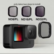 TELESIN ND8PL ND16PL ND32PL Magnetic Filter GoPro Hero 9/10/11 Filter
