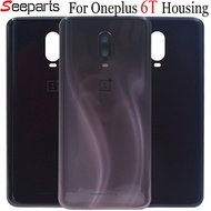 outlet For Oneplus 6T Battery Cover Glass Door Back Housing Rear Case Oneplus 6 Battery Door Replace