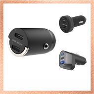 Kashimura DC USB Car Charger PD20W/PD30W/47W Compact 2-Port/3-Port