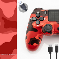 全城熱賣 - PS4有線遊戲手掣-迷彩紅