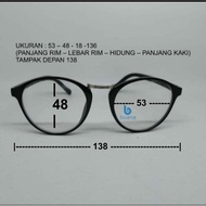 6202 ROUND IRON EYEGLASSES FRAME FOR MEN Wanita