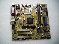 【楓林】主機板 -- 775，ASUS華碩P5S800-VM，AGP、DDR，中古良品，附擋板，