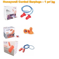 Honeywell corded earplugs - QD30, Max30, XTR30