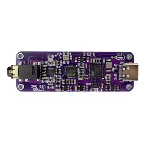 Phone DAC HIFI CT7601+ES9018 Headphone Amplifier Type-C Digital DSD Hard Decoding Mobile Phone Small