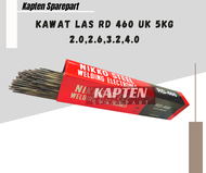 Nikko Steel Kawat Las RD 460 RD460 2.0 2.6 3.2 4.0 mm (TERMURAH)