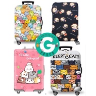 18-32 inches luggage cover, cartoon cat pattern