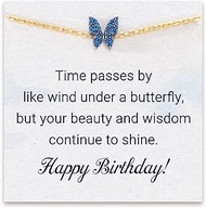 STORYJEWELLERY Birthday Gifts for Her, Butterfly Bracelet, Womens Birthday Gifts Unique, Gifts for W