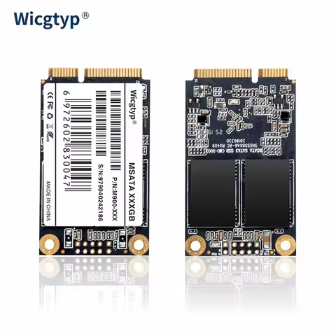 Wicgtyp MSATA SSD 128GB 256GB 512GB Ssd mSATA 1TB 2TB HD SSD Drive SATA3 msata Internal Solid State 