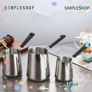 SIMPLESHOP Wax Melting Pot DIY Long Handle Soap Pot Candle Pitcher
